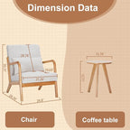 Mid-Century Modern Accent Chair - Image 2