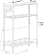 HOOBRO Small Narrow Side Table - Image 3