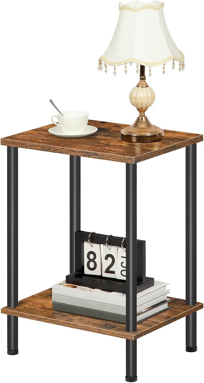 HOOBRO End Table, Small Side Table, Nightstand - Image 9