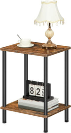 HOOBRO End Table, Small Side Table, Nightstand - Image 9