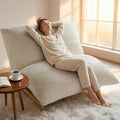 Oversized Cloud-Like Couch Single Seat, Extra-deep Seat Soft by VYUXWO