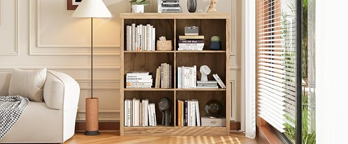GarveeHome 6 Cube Storage Organizer, 53 Inch Tall Bookcase - Image 9