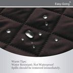 Easy-Going Reversible Couch Cover, Small Chair, Chocolate/Beige | Machine - Image 4