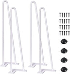 SMARTSTANDARD 14 Inch Heavy Duty Hairpin Furniture Legs, Metal Home DIY Projects by SMARTSTANDARD