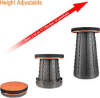 Boreeman Upgraded Folding Stool Lightweight Yet More Sturdy - Image 4