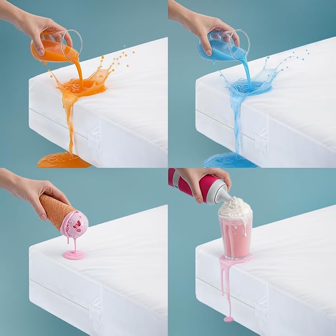 Utopia Bedding Mattress Protector Zippered Twin Size, 100% Waterproof Bed Bug - Image 5
