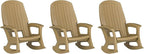 Semco Rockaway Heavy-Duty Outdoor Rocking Chair w/Low Maintenance All-Weather by Semco
