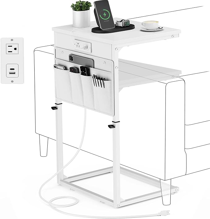 Vagusicc C Shaped End Table by Vagusicc