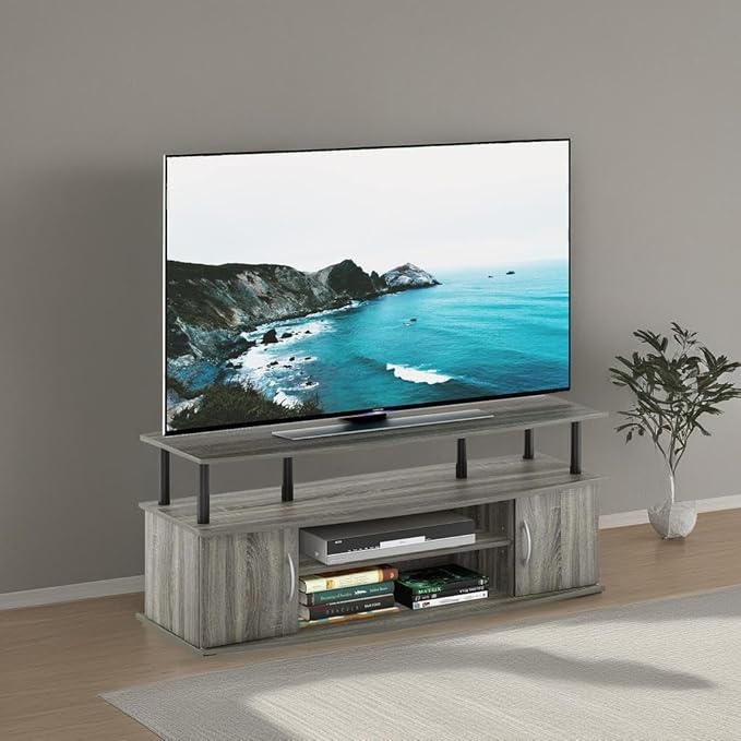 Furinno JAYA Large Entertainment Stand - Image 5