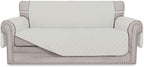 Easy-Going Reversible Couch Cover, 2 Cushion Sofa, Ivory/Ivory | Oversized by Easy-Going