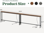 SUPERJARE 102.4 Inch Sofa Table - Image 3