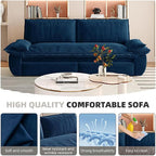 73.2" Sofa Bed Queen, 3-in-1 Pull Out Sofa Bed - Image 4