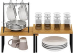 Furinno RAVEL Kitchen Countertop Organizer Set of 2, Counter Shelves, Kitchen - Image 4