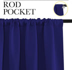 NICETOWN Kitchen Curtains, Short Blackout Curtains & Drapes, Thermal Insulated - Image 2