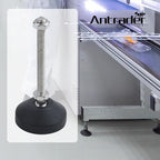 Antrader 4Pcs M8x50mm Adjustable Furniture Glides Anti-Skid Reinforced Nylon - Image 2