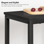 HOOBRO Tall Side Table, Industrial End Telephone Table - Image 6