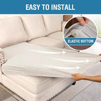H.VERSAILTEX Velvet Stretch Individual Chaise Cover Sectional Couch Covers - Image 4
