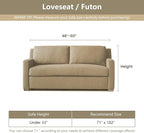 MYSKY HOME Couch Cover for Dogs, Sectional Couch Cover, Sofa Slipcovers - Image 6