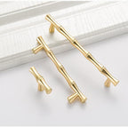 6Pcs Bamboo Shape Cabinet Knobs Handles pulls - Image 3