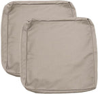 Sqodok Outdoor Cushion Covers 21x19 inch, Wicker Chair by Sqodok