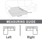 Milk Silk Couch Cushion Covers, Sofa Covers Washable - Image 6