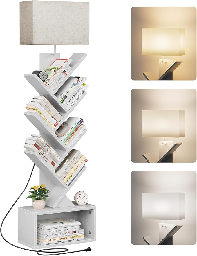 Evermagin 6 Tier Tree Bookshelf by Evermagin