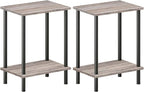 HOOBRO End Tables Set of 2, Small Side Table, Nightstand by HOOBRO