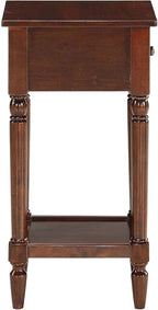 Convenience Concepts French Country Khloe 1 Drawer Accent End Table 14" - Image 6