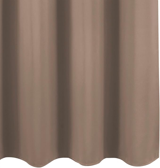 Cappuccino Blackout Curtains 42 x 54 Inch Length Set of 2 Panels Grommet - Image 8