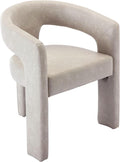 BESTANO Modern PU Leather Upholstered Dining Chairs by BESTANO
