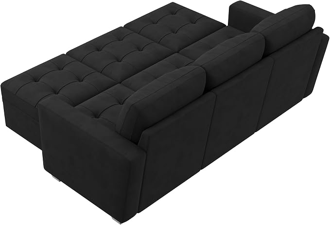 HONBAY Modular Sectional Couch Sleeper Sofa Bed - Image 8
