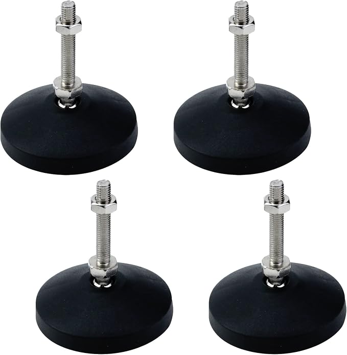 Antrader Heavy Duty Leveling Feet, M8×50 Adjustable Furniture Feet by Antrader