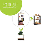 Furinno Turn-N-Tube 4-Tier Multipurpose Shelf Display Rack, Round Tubes - Image 11