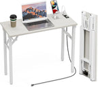 TEMI Small Computer Desk Folding Table by TEMI
