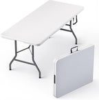 10 Pack of 6 Feet Foldable Table by OurModernSpace