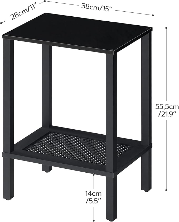 HOOBRO End Table, Small Side Table - Image 3