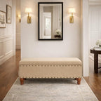 HomePop Large Rectangle Storage Bench - Image 5