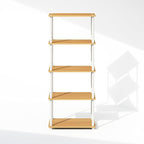 Furinno Turn-N-Tube Book Shelf, 5-Tier Bookshelf, Bookcase - Image 6