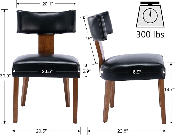 VESCASA Upholstered Dining Chairs - Image 7