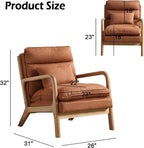 INZOY Accent Chairs Set of 2, Mid Century Modern Accent Chair - Image 2