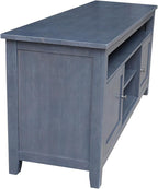 IC INTERNATIONAL CONCEPTS Solid Wood Entertainment/TV Stand - Image 3