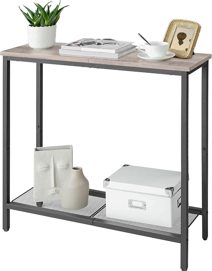 HOOBRO 29.5" Narrow Console Table, Small Entryway Table - Image 9