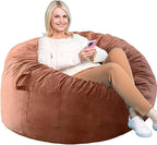 Bean Bag Chairs, Memory Foam Stuffing Bean Bag Chair by Unknown