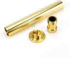 4 Pcs Gold Adjustable Sofa Legs Metal Modern Furniture Legs - Image 4