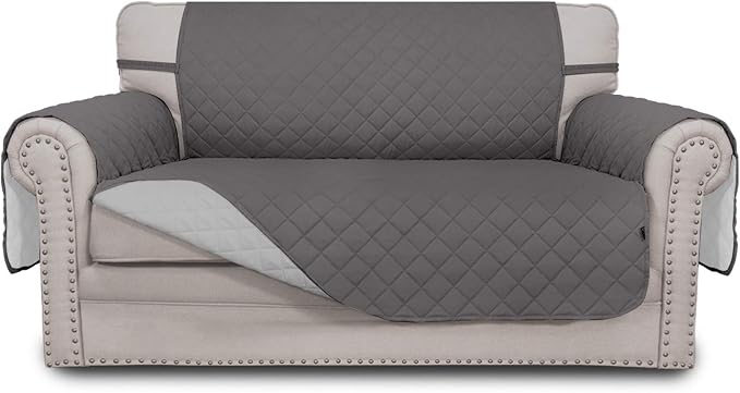Easy-Going Reversible Couch Cover, 2 Cushion Sofa, Slipcover by Easy-Going