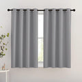NICETOWN Silver Grey Blackout Curtains by NICETOWN