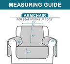 Turquoize 100% Waterproof Couch Cover Sofa Covers - Image 5