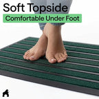 GORILLA GRIP 100% Waterproof All-Season WeatherMAX Doormat US Designed Natural - Image 8