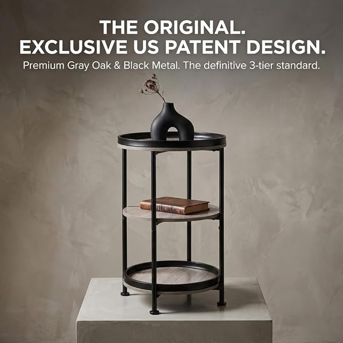 Dulcii Side Table, Round End Table - Image 4