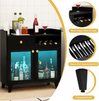 COCO DESIGN Small Wine Cabinet - Image 6